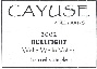 Cayuse 2002 Bullfight label