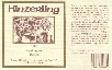 Hinzerling 1980 Merlot label