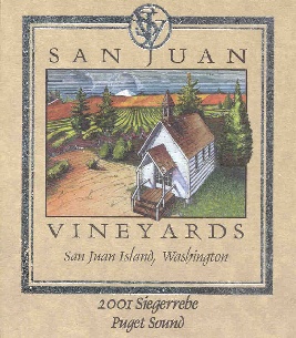 2001 Siegerrebe label