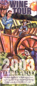 YVWGA Wine Tour pamphlet